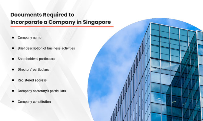 Documents Required to Incorporate a Company in Singapore